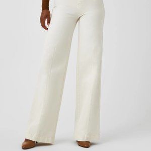 Brand New Spanx Seamed Front, Wide Leg Jeans